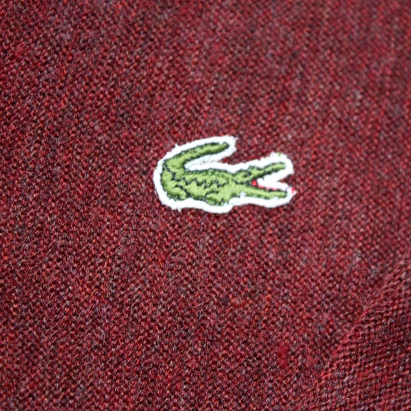 Vintage Izod Lacoste Pac-Man Pullover Sweater - Picture 6 of 8